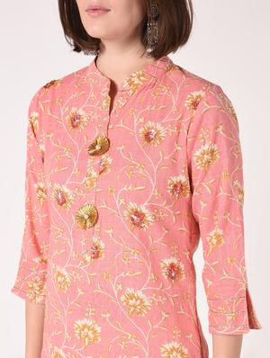 floral print kurta palazzo set - 16728283 - Standard Image - 4