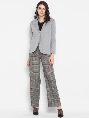 v-neck long sleeved blazer - 16729226 - Standard Image - 4