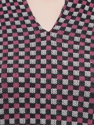 checkered woolen kurti - 16729880 - Standard Image - 4