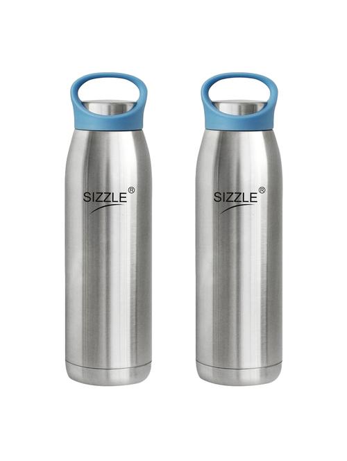 sizzle stainless steel leak proof water bottle set of 2 - 16730742 - Standard Image - 1