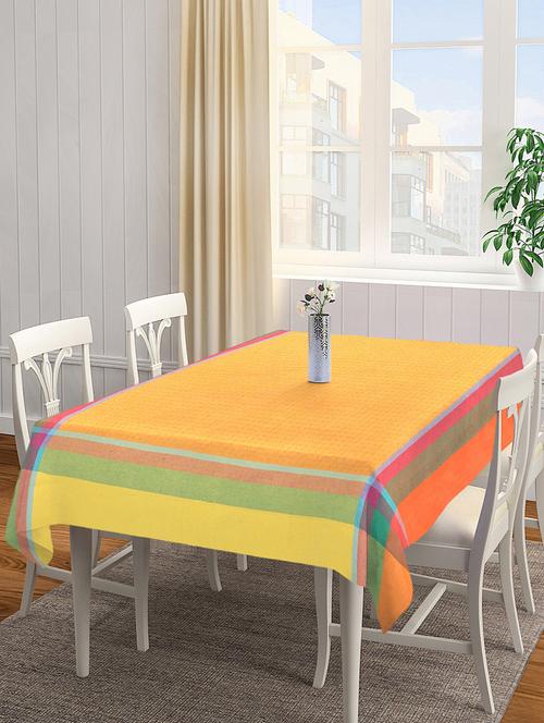 cotton 6 seater table cover - 16731007 - Standard Image - 1