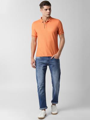 blue heavy washed denim jeans - 16731866 - Standard Image - 4