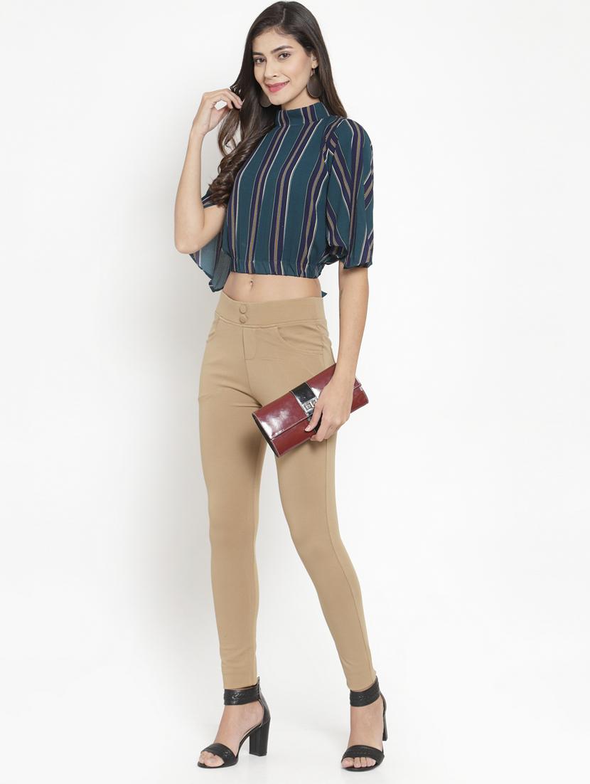 high rise solid jegging - 16734698 - Zoom Image - 4
