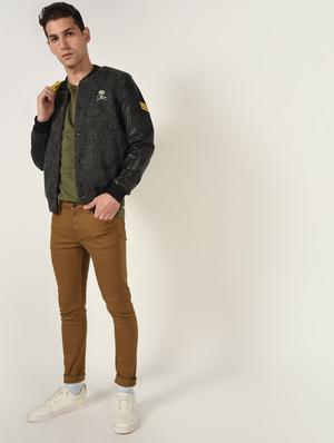 black 100% lamb leather jacket - 16737543 - Standard Image - 4