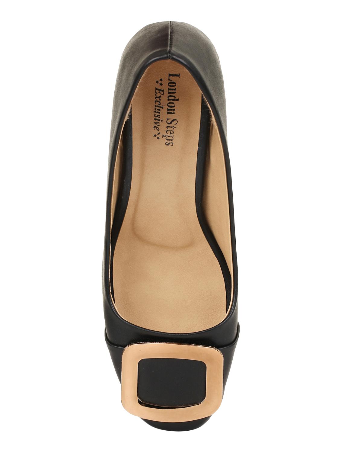 black slip on pumps - 16739137 - Zoom Image - 4