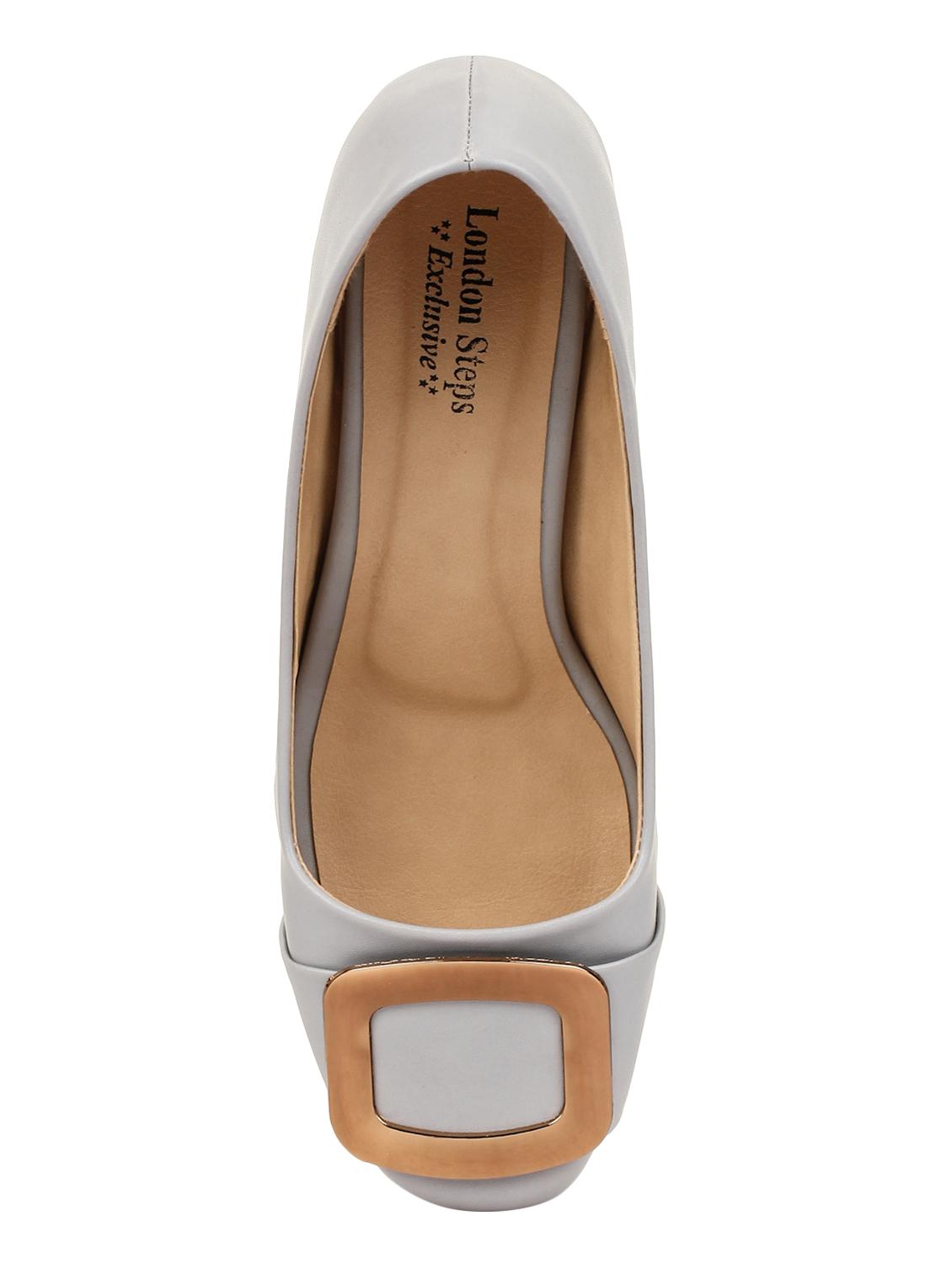 grey slip on pumps - 16739138 - Zoom Image - 4