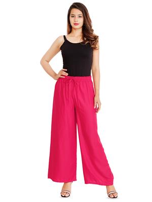 solid straight palazzo - 16739320 - Standard Image - 4