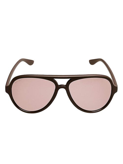 fastrack uv protected aviator men's sunglasses - (p426br2|61|brown color lens) - 16740504 - Standard Image - 1