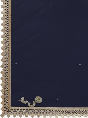 embroidered a-line lehenga - 16740815 - Standard Image - 4