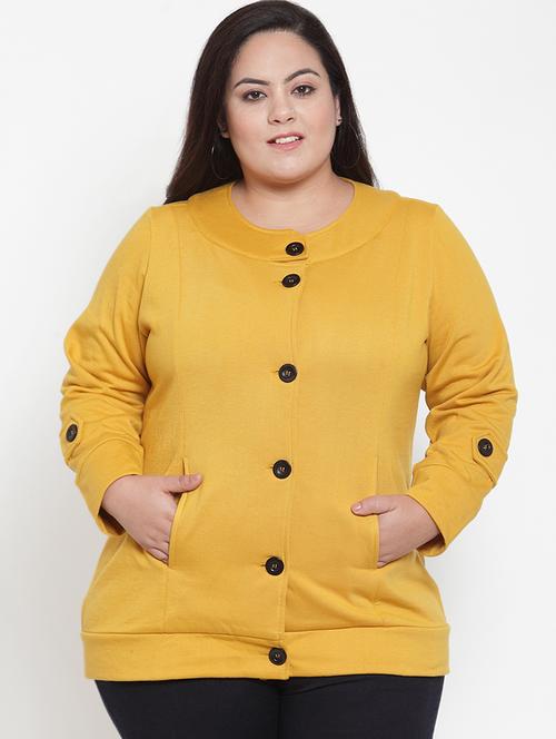long sleeved pocket detail plus cardigan - 16741110 - Standard Image - 1