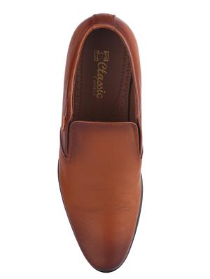 tan leather slip ons - 16741371 - Standard Image - 4