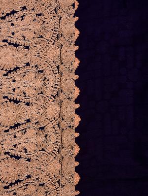 embroidered woolen stole - 16741695 - Standard Image - 4