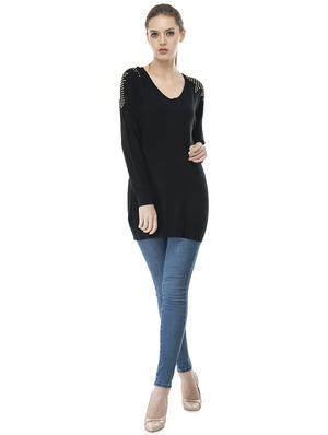 v-neck embellished pullover - 16743472 - Standard Image - 4