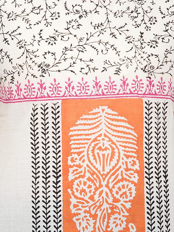 printed straight kurta - 16745050 - Zoom Image - 4