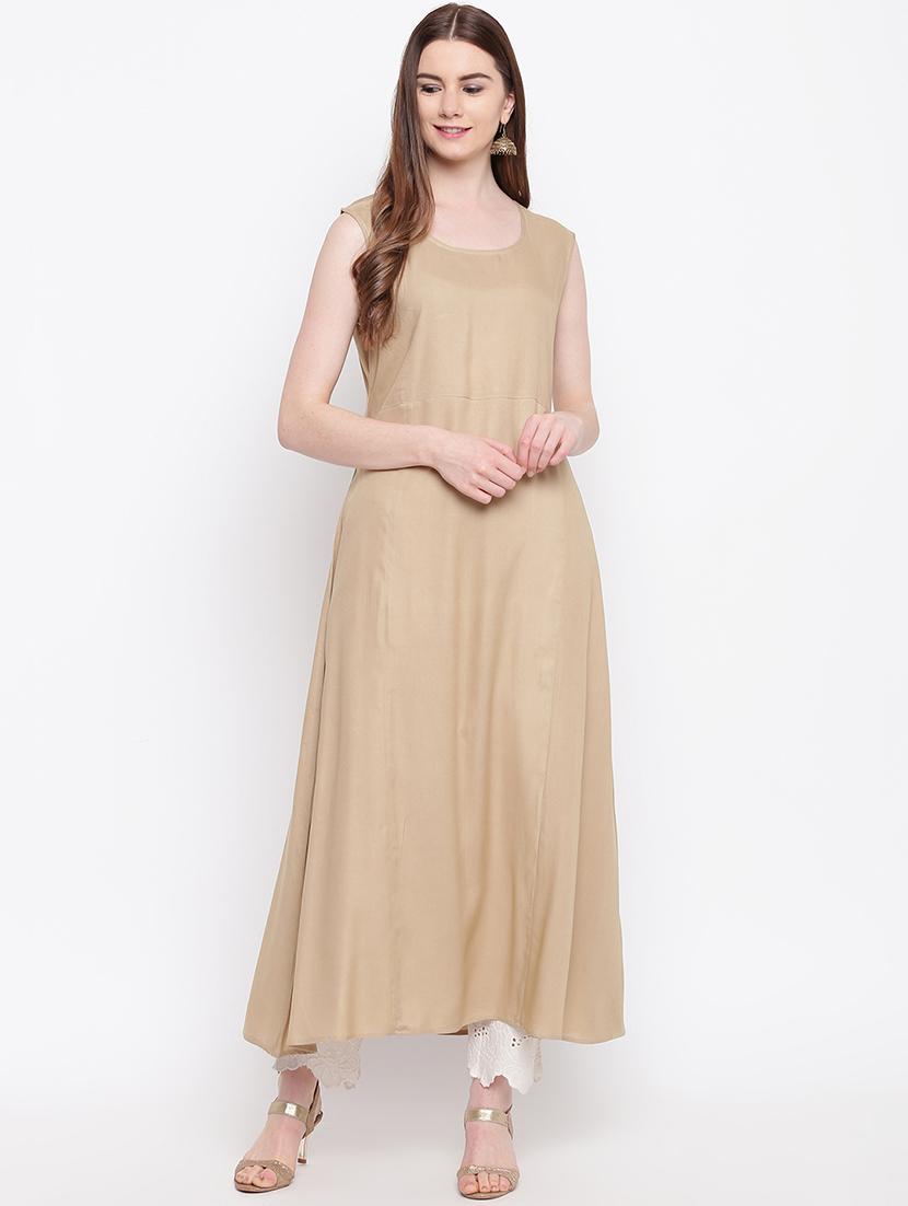 floral layered kurta - 16749838 - Zoom Image - 4