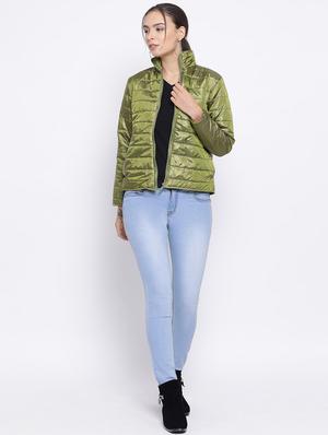 turtle neck padded jacket - 16750759 - Standard Image - 4