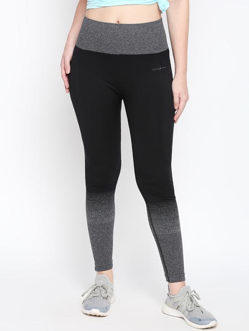 high rise color block track pant - 16751015 - Standard Image - 1
