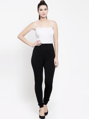 high rise solid leggings - 16751152 - Standard Image - 4
