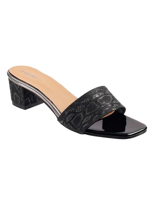 black slip on sandals - 16751654 - Very Small Image - 1