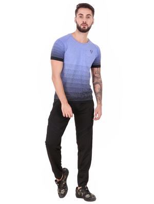 black striped full length track pant - 16752607 - Standard Image - 4