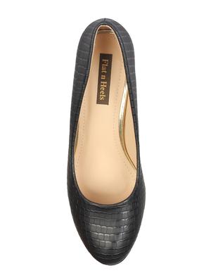 black slip on pumps - 16754395 - Standard Image - 4