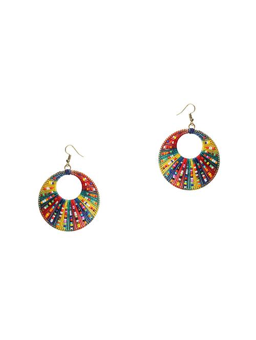 multi colored drop earring - 16754570 - Standard Image - 1