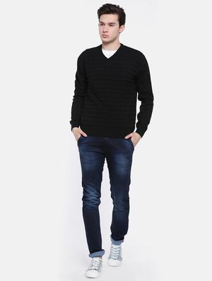 black self design pullover - 16755485 - Standard Image - 4