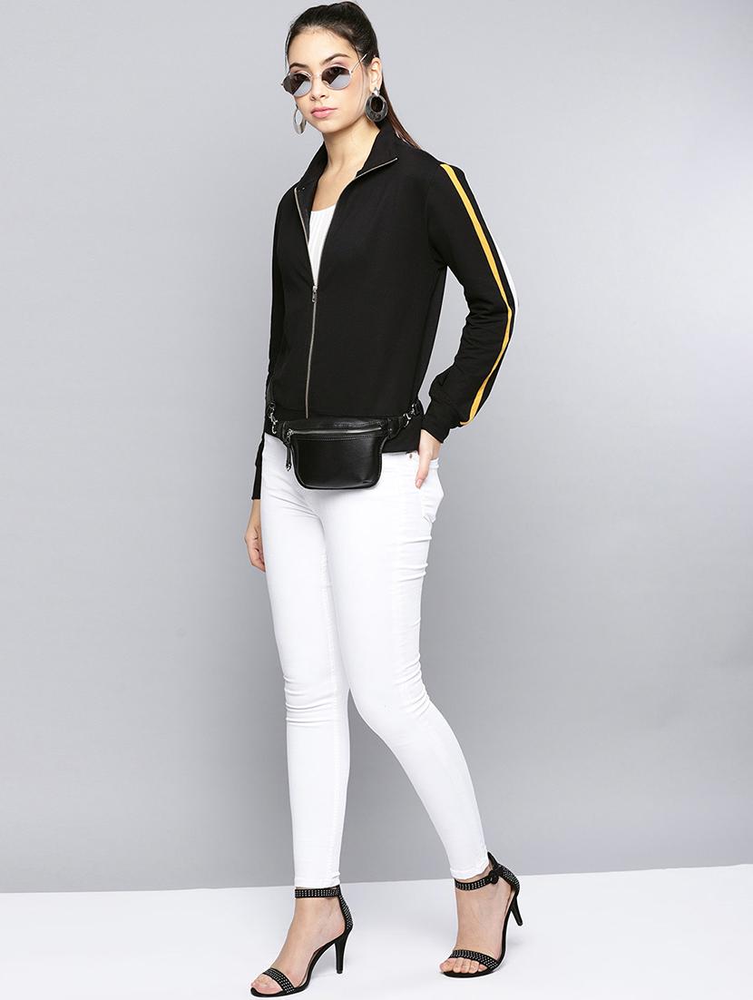 shirt collar varsity jacket - 16755875 - Zoom Image - 4