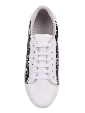 black lace-up sneakers - 16757108 - Standard Image - 4