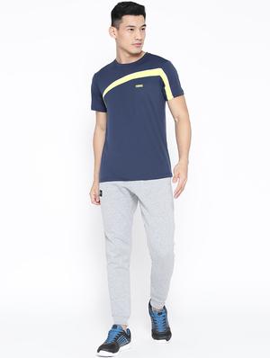 navy blue printed t-shirt - 16759642 - Standard Image - 4
