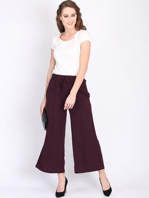 drawstring waist pleated trouser - 16764394 - Standard Image - 4