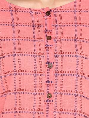checkered kurta palazzo set - 16765165 - Standard Image - 4