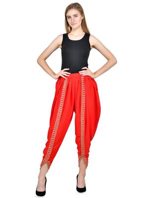 mirror work dhoti salwar - 16765246 - Standard Image - 4