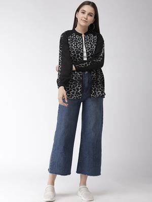 raglan sleeved animal print jacket - 16765255 - Standard Image - 4
