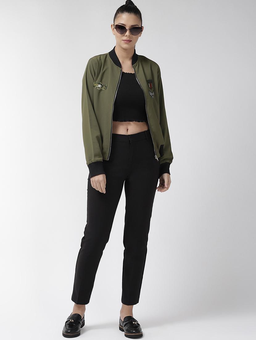 long sleeved quirky patch jacket - 16765260 - Zoom Image - 4