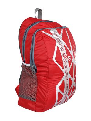 red polyester backpack - 16765485 - Standard Image - 4