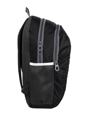 black polyester backpack - 16765487 - Standard Image - 4