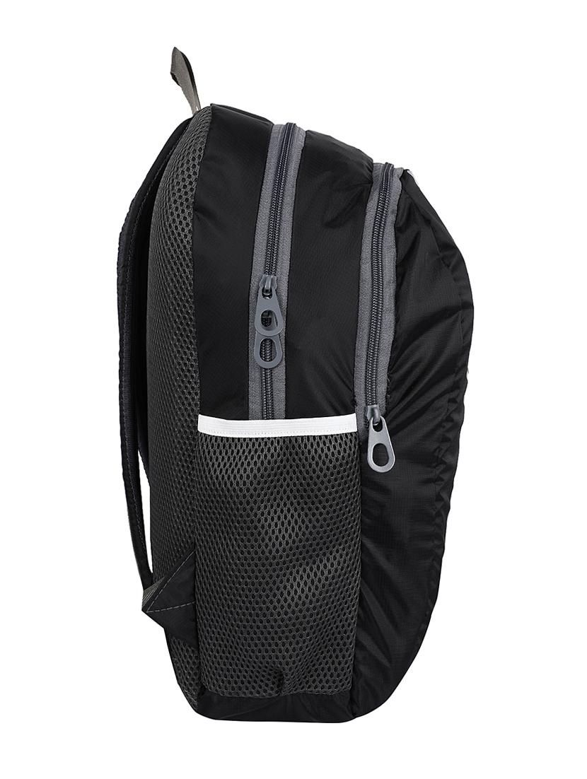 black polyester backpack - 16765487 - Zoom Image - 4