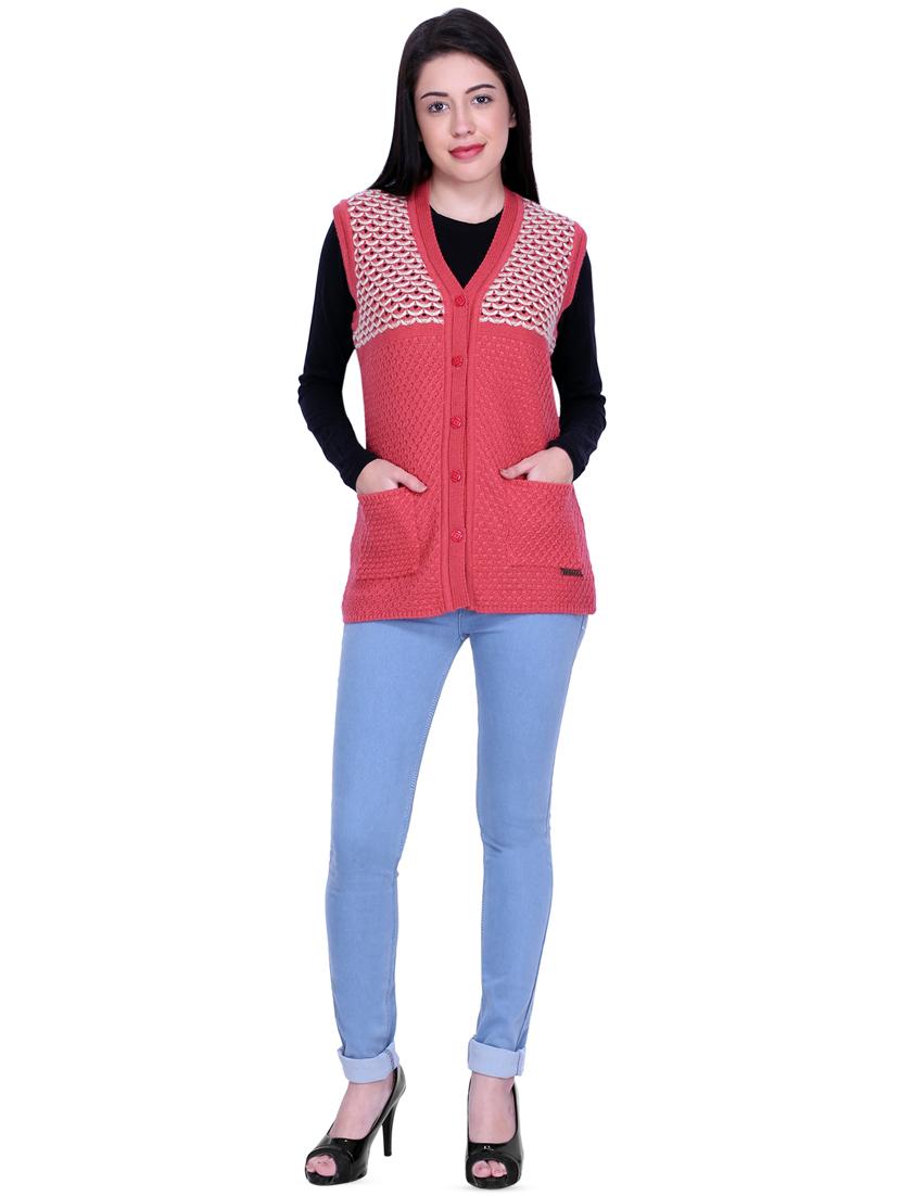 v-neck wool cardigan - 16767853 - Zoom Image - 4
