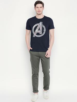 green solid chinos - 16771544 - Standard Image - 4