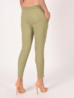 mid rise flat front trouser - 16773365 - Standard Image - 4