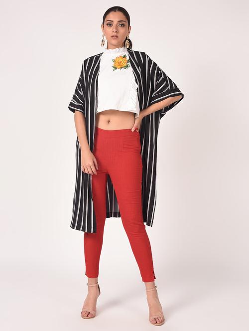 mid rise flat front trouser - 16773366 - Standard Image - 1