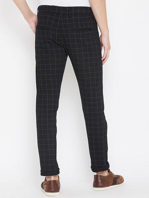 black checkered chinos - 16773760 - Standard Image - 4