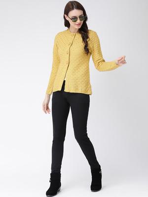 crew neck long sleeved cardigan - 16775394 - Standard Image - 4
