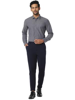 grey printed casual shirt - 16776149 - Standard Image - 4