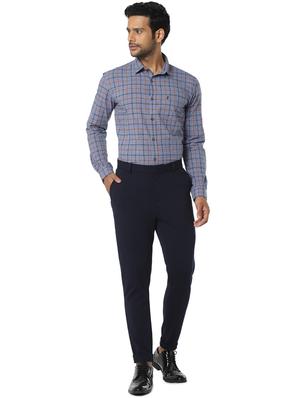 grey checkered casual shirt - 16776151 - Standard Image - 4