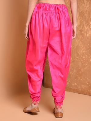 solid dhoti salwar - 16776735 - Standard Image - 4