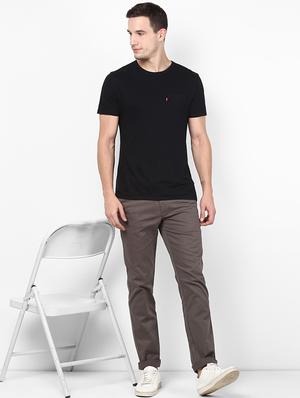 grey solid chinos - 16776866 - Standard Image - 4