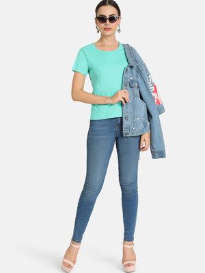 round neck solid tee - 16777298 - Standard Image - 4