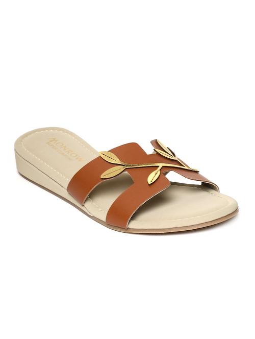 tan slip on wedges - 16779520 - Very Small Image - 1